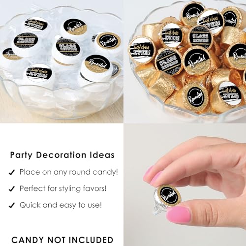 Big Dot of Happiness Reunited - School Class Reunion Party Small Round Candy Stickers - Party Favor Labels - 324 Count by Big Dot of Happiness - Used condition - Image 5