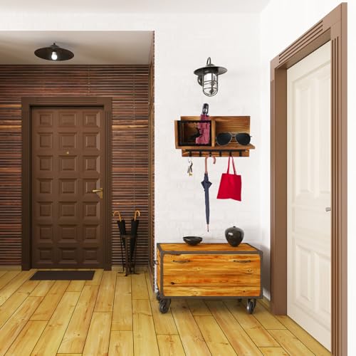 Étagère murale simple et élégante en matériau synthétique pour maison - 7