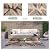 GENIMO Outdoor Rug 5' x 8' Waterproof for Patios Clearance, Reversible Outdoor Plastic Straw Camping Rug Carpet, Large Area Rugs Mats for RV, Camper, Deck, Balcony, Porch, Beach, Picnic, Coffee&Beige