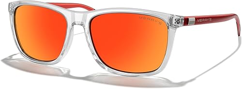 Miniatura 39 de MERRY'S S8286 Lentes de sol polarizados de aluminio, unisex, estilo de época, para hombres y mujeres 0c03 Marco negro/lente de espejo verde/patillas