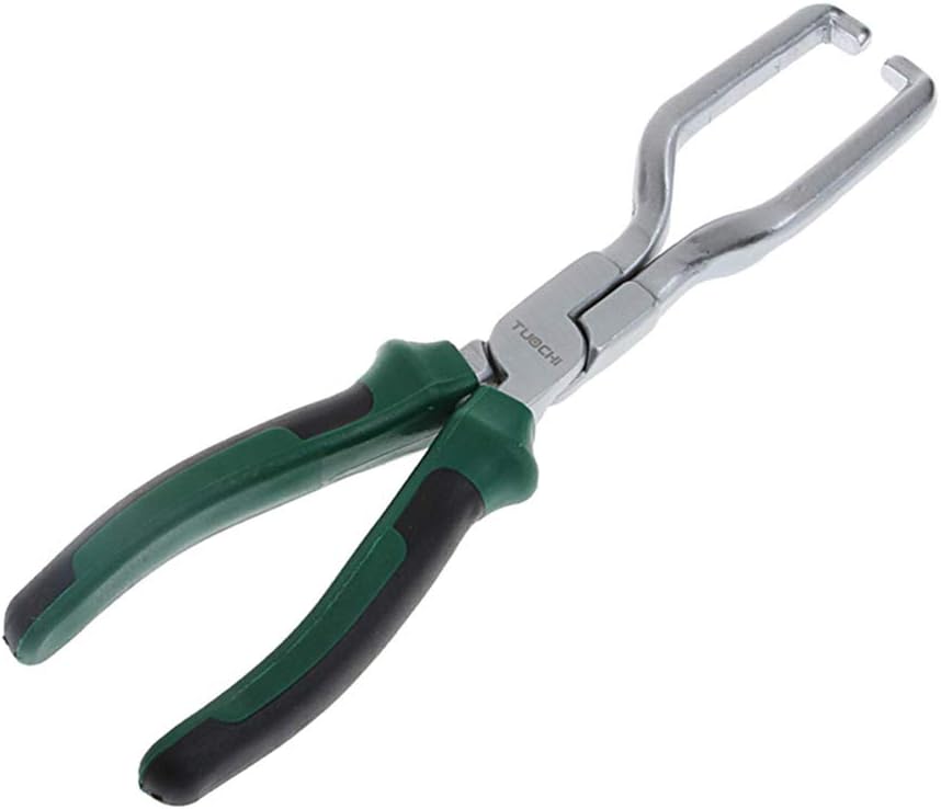 Fuel Line Pliers, Car Fuel Line Petrol Line Pliers Fuel Filter Line Quick Release Pliers Remover Petrol Hose Pipe Clamp Clip Fastening Release Pliers Hose Pliers,Green