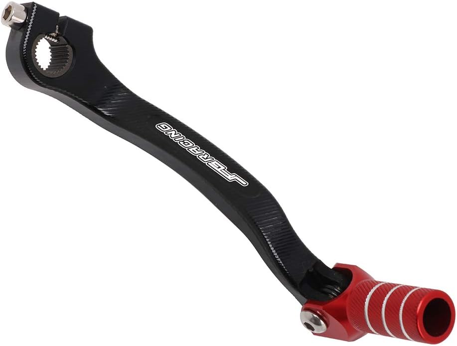Motorcycle Folding Gear Shift Lever Foot Shifter Pedal CNC for CRF450R 2007-2016 Dirt Bike Red…