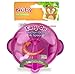 Nuby Easy Go Suction Bowl with Lid and Spoon, Pink