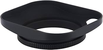 Amazon.com : Haoge LH-B46P 46mm Square Metal Screw-in Lens Hood