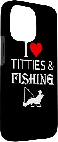 Miniatura 54 de iPhone 7 Plus/8 Plus I Love Titties and Fishing Funny Fisherman Estuche de regalo