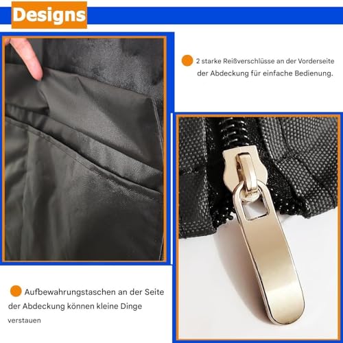 Funda con cremallera para estantería de alambre que soluciona la humedad en armarios 5