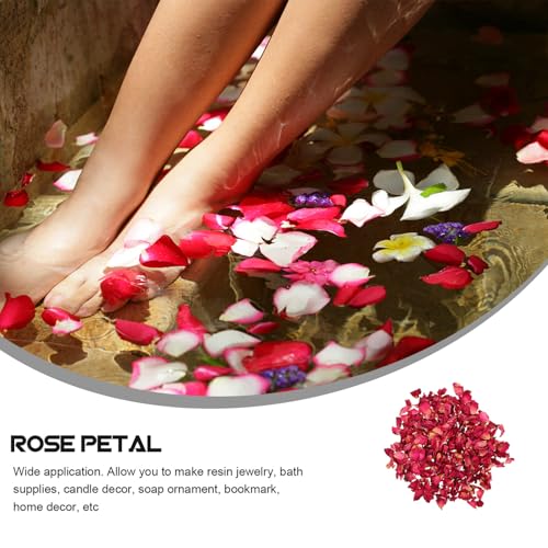 DOITOOL ドライフラワー 押し花 クラフトアクセサリー 250g 乾燥バラ花びら DIYデザイン 無臭仕様 1袋入り バス用品 ブックマーク用 友人や 向 [5]