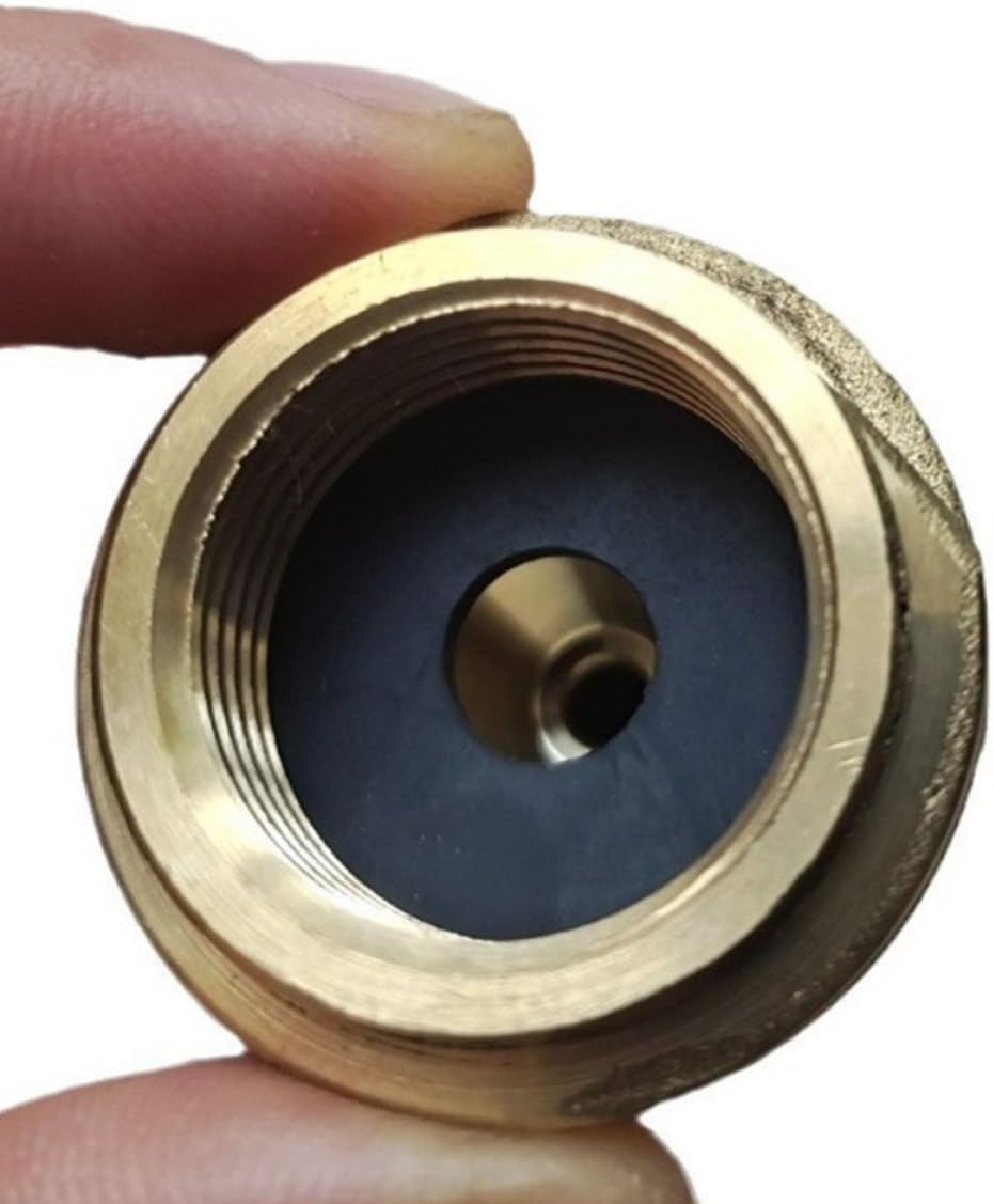 DOITOOL Air Conditioner Adapter Fitting with Versatile Design to 1/2 Inch Internal Converter Brass 1/4 Inch External Enhancing Cooling Performance for Car Air Conditioning System