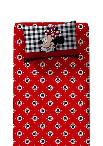 Jogo Simples Doce Vida Disney Minnie Lace Solteiro