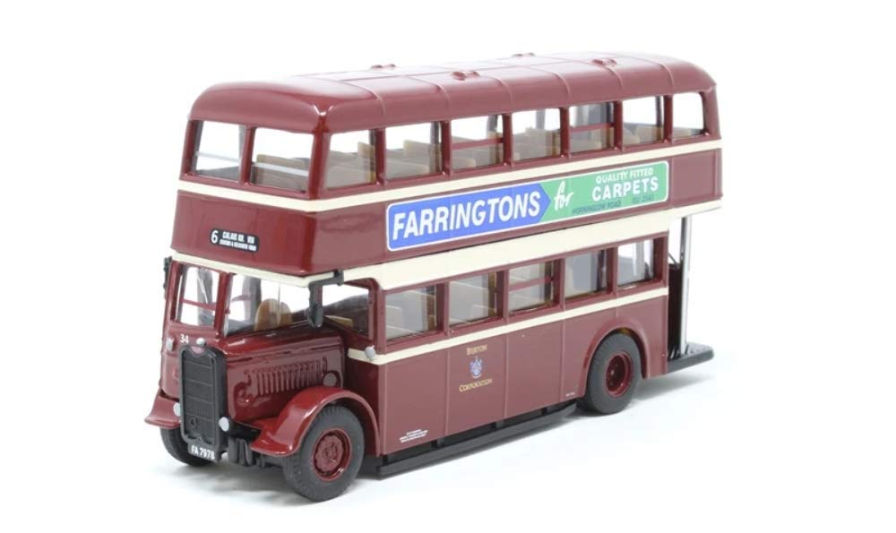 Corgi OM43917B - 1/76 - Guy Utility Bus Burton Corporation- 6 Calais Rd Via Sta
