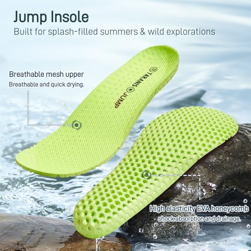 TARANIS Boys and Girls Barefoot Water Shoes,Quick-Dry Wide Toe Anti-Slip and wear-Resistant,Beach Pool Yoga Jump Rope Surfer Toddler Shoes Red — view 6