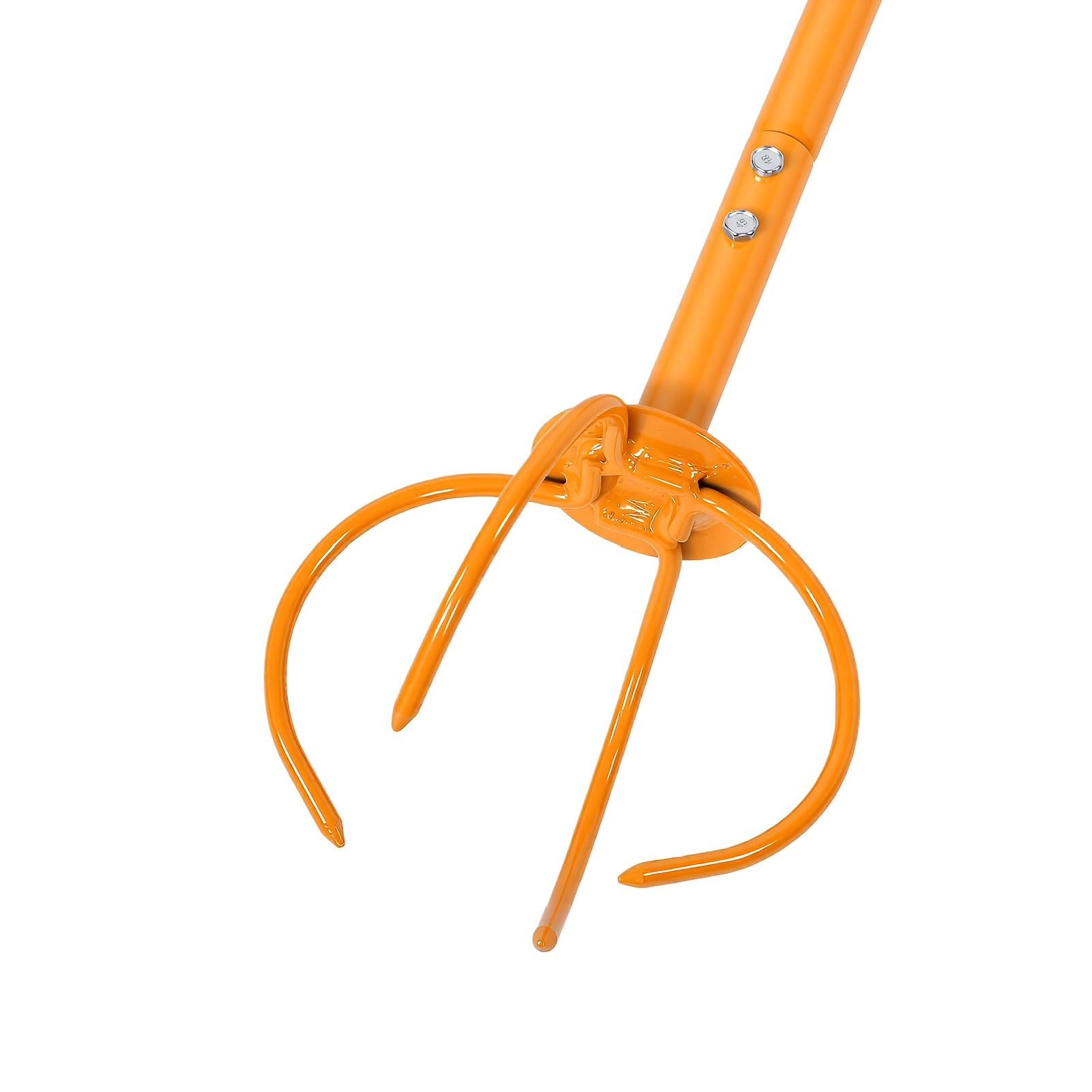 Generic Coltivatore Manuale da Giardino con Motozappa Manuale con Manico Curvo per Aerare Aiuole 97x29,8x17 Cm Ferro