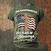 2026 Short Sleeve Graphic Print T-Shirt, Comfortable Casual Crew Neck Shirt for Everyday Outdoor Activities, Green, 3XL #1