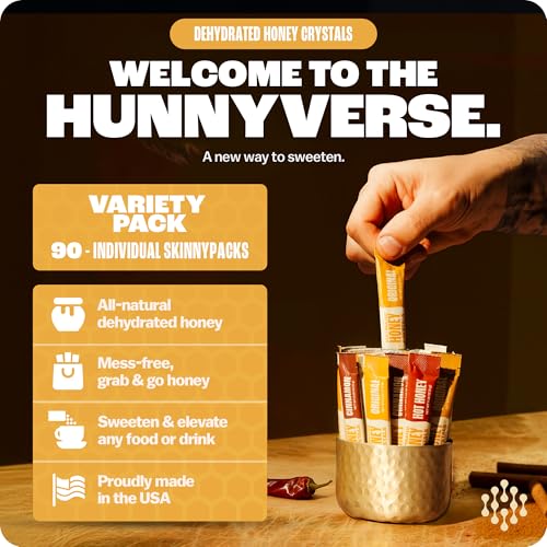 Paquete Variedad de miel Hunnyverse 90 unidades miniatura 3