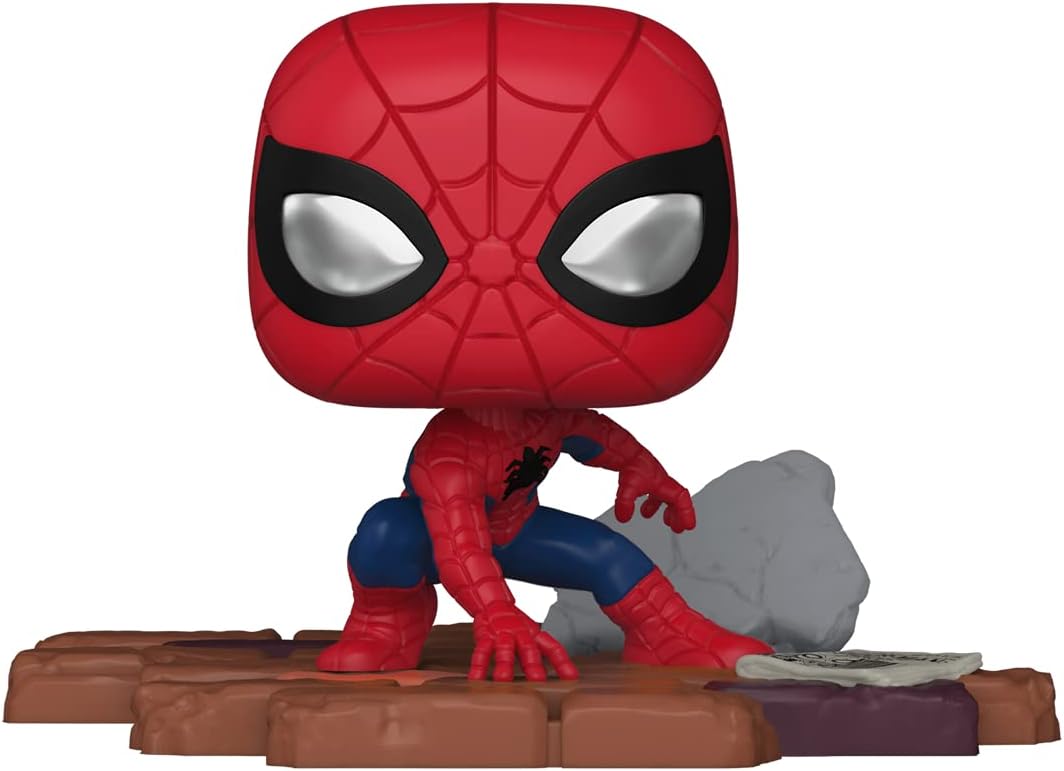 Funko Pop Deluxe: Marvel Sinister 6 - Spider-Man Figure 7 of 7 - Marvel Comics - Amazon Exclusive - Collectable Vinyl Figure - Gift Idea - Official Merchandise - Toys for Kids & Adults