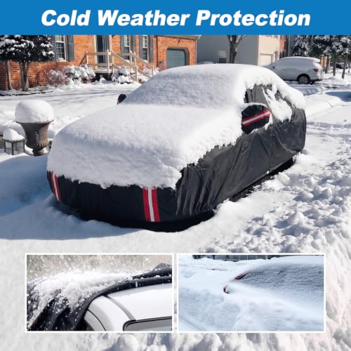 Image of QUNSUNUS Car Cover for Mercedes Benz E-Class Sedan 2006-2025 Cotton Lining