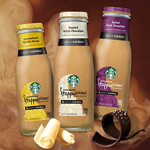 Starbucks Frappuccino Crafted With Cold Brew, Toasted White Chocolate, 13.7oz Bottle