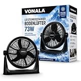 Vonala Industrieller Boden- und Wandventilator, leistungsstark...