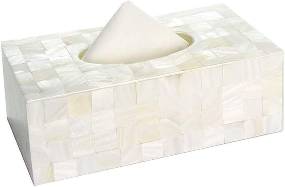 Generic Tissue Box Cover Rack Carton Living Room, Used for Bathroom Vanity, Bedroom Dresser, Bedside Table, Desk Decoration Rack/Finisher