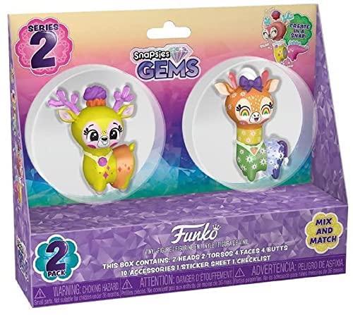 Snapsies W3 Gems jouet enfant Pâques collection Lemon Rainbow 2PK
