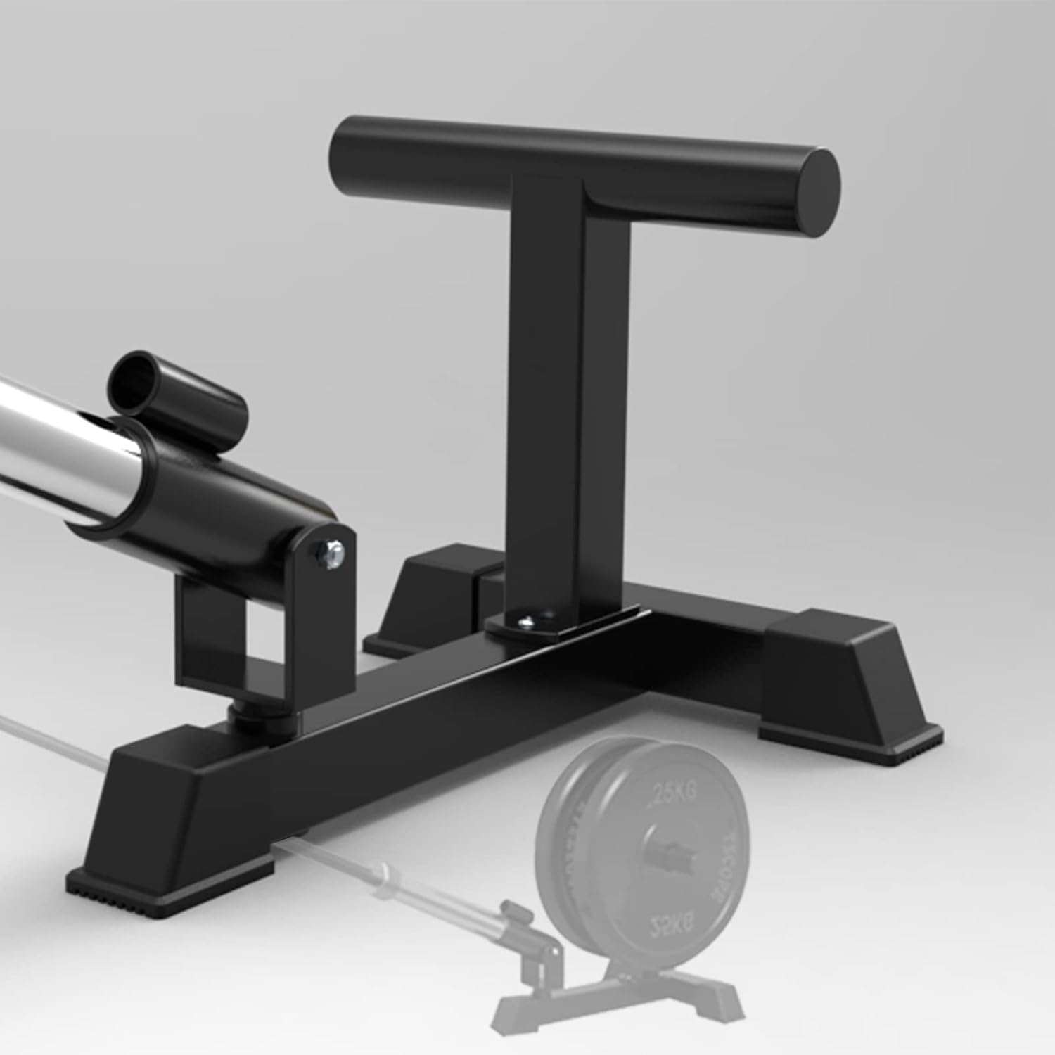 Movable & Fixation Free Landmine Attachment for Barbell, T