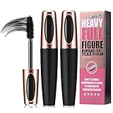4D Silk Fiber Eyelash Mascara Extension Makeup Waterproof Kit Eye Lashes VeniCare 2 Pack