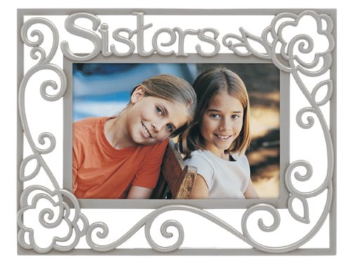 Malden Sisters Pierced Die Cast Expressions Frame, 4 by 6-Inch