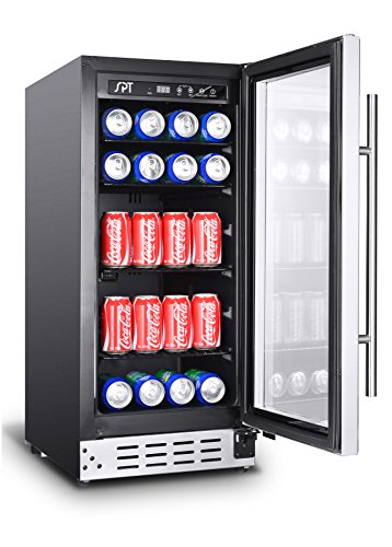 Sunpentown BC-92US 92-can Under-Counter Beverage Cooler (Commercial Grade), Gray - Thumbnail 2
