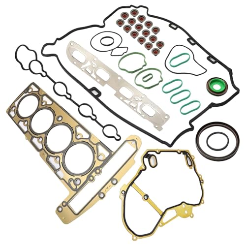 Image of SecosAutoparts Engine Head Gasket Set Fit for Buick Lacrosse Regal Verano 2.4L, Fit for GMC Terrain 2010-2017 HS26517PT HS54874