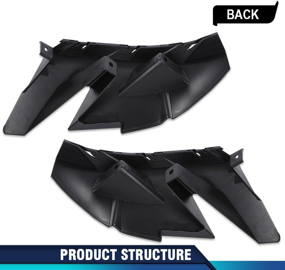 PIT66 Bumper Support Bracket, Compatible With Ram 1500 Classic 2013-2019 (2019 1500 Classic DS Model) Front Left & Right Side, 68104945AE 68104944AD