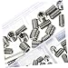 LIFKICH Stainless Steel Set Screw Assortment Kit 200Pcs Small Hex Socket Grub Screws with Storage Box for Industrial and DIY Projects