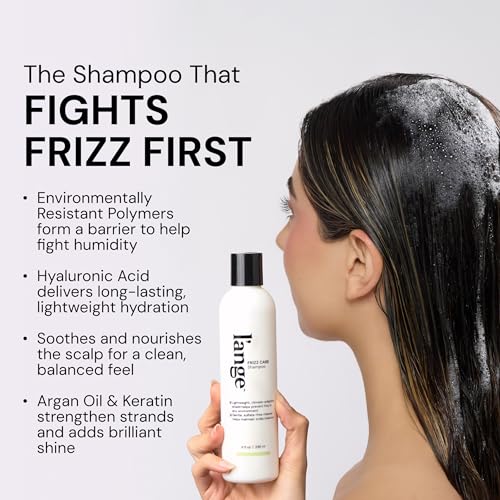L’ANGE HAIR Frizz Care Smoothing Shampoo - Smoothing and Detangling Formula for Dry, Damaged & Frizzy Look - Sulfate Free, Frizz Control Shampoo for Soft, Polished and Manageable Hair - 8 Fl Oz - image 7