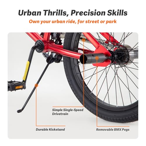 RoyalBaby Kids BMX Bike 20 24 Inch, Professional Aluminum
