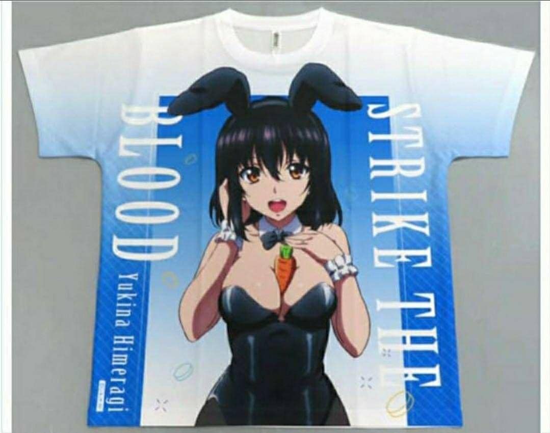 ストライク・ザ・ブラッドFINAL フルグラフィックTシャツ 姫柊雪菜 バニー ストライク・ザ・ブラッドFINAL フルグラフィックTシャツ 姫柊雪