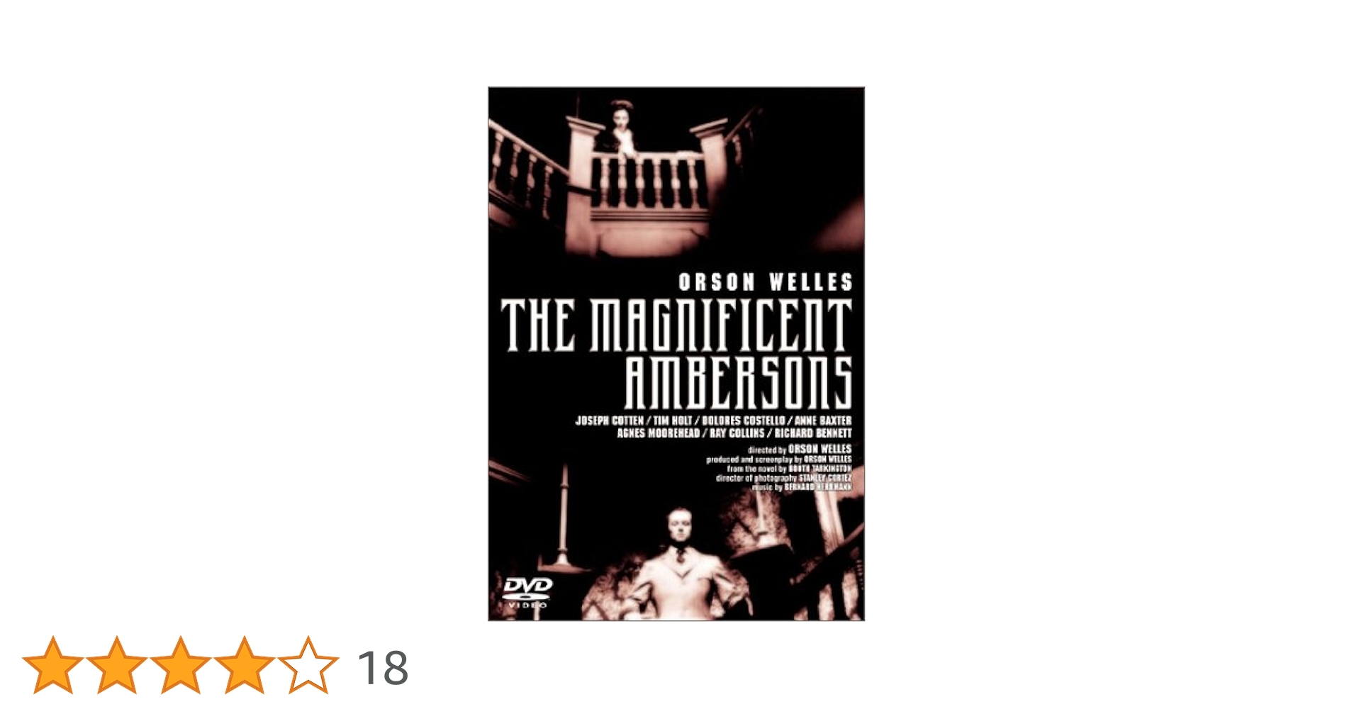 (未使用･未開封品)偉大なるアンバーソン家の人々 HDマスター [DVD] Amazon.co.jp: 偉大なるアンバーソン家の人々 HDマスター [HD