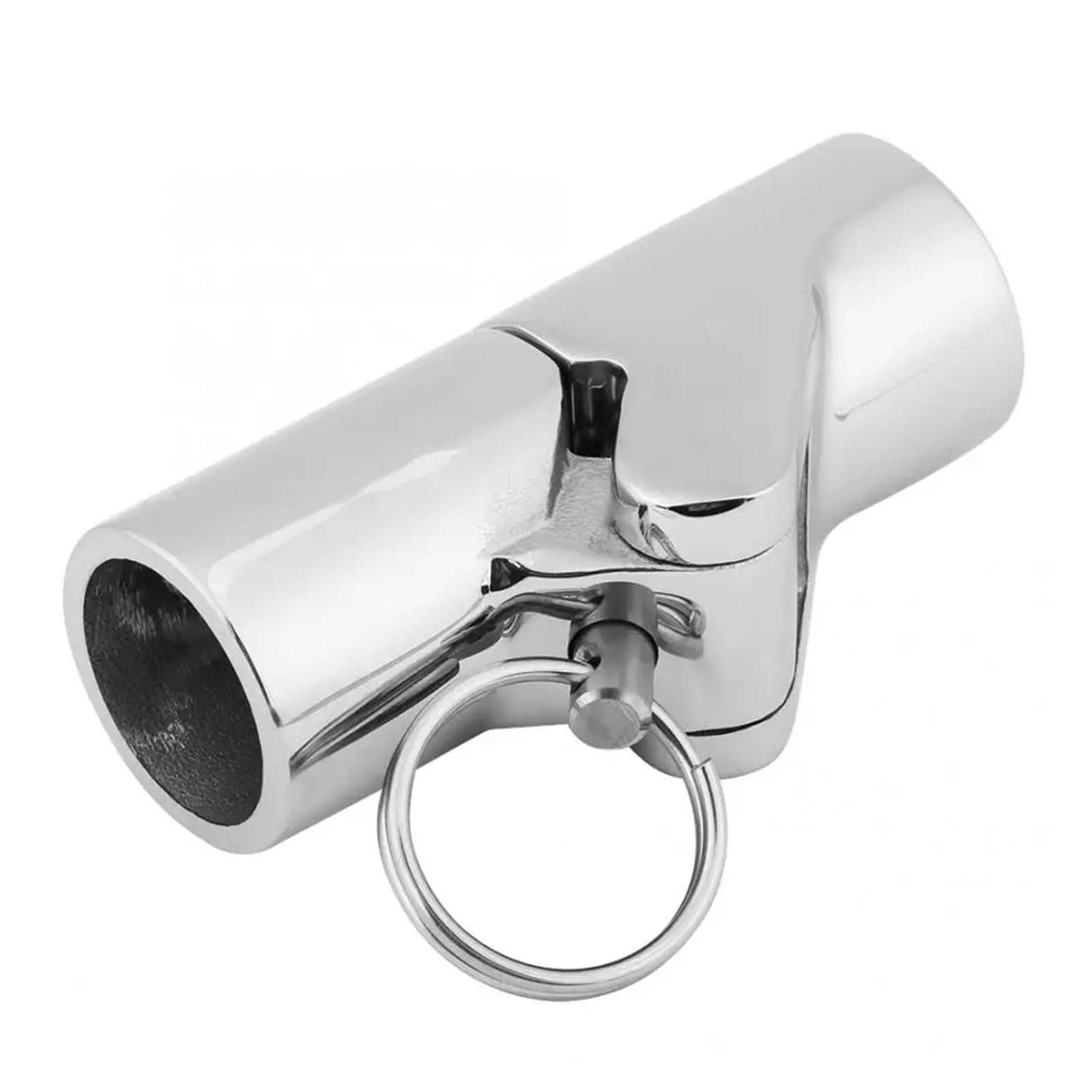 Boot Swivel Pipe Connector, roestvrij staal opvouwbare draaibare connector boot rail buis buisfittingen voor Marine Yacht (25 mm