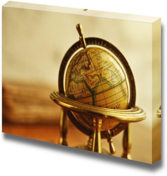 Canvas Prints Wall Art - Beautiful Scenery/Landscape Sunset in Olive Trees Garden | Modern Wall Decor/Home Decoration Stretched Gallery Canvas Wrap Giclee Print & Ready to Hang - 12" x 18"