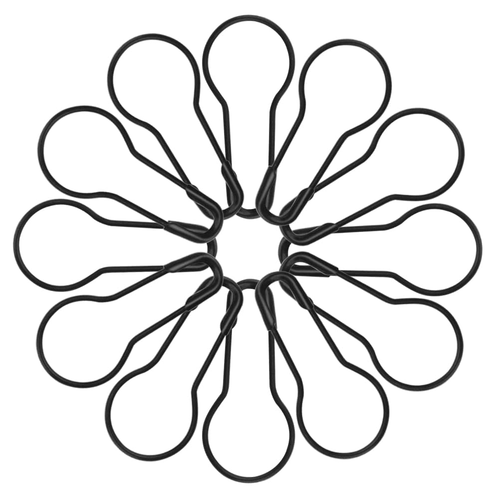 WMYCONGCONG 1000 spille da balia in rame da 2 cm, spille da balia nere, per artigianato, casa, abbigliamento, artigianato, fai da te, pennarelli per lavori a maglia