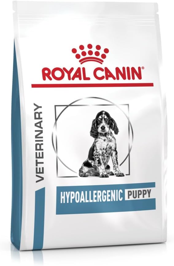 Royal Canin Veterinary Hypoallergenic Puppy | 3 kg | Complete Diet Food for Puppies | Can Make Its Contribute to Risk Minimising Nutrient Intolerances | With Rice