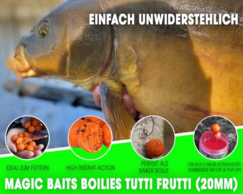 Foto von Angel-Berger Magic Baits Boilies 1 Kg (Magic Tutti Frutti, 20mm)