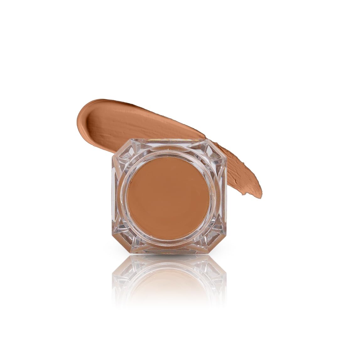 Cuffs N Lashes Cover Pot Concealer 14g – Full Coverage Cream Concealer for Dark Circles Acne Scars &Redness | Long-Lasti