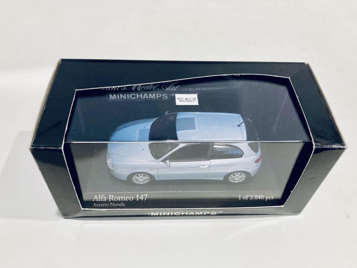 Amazon.co.jp: 1/43 Minichamps Alfa Romeo 147 2001 Blue : おもちゃ