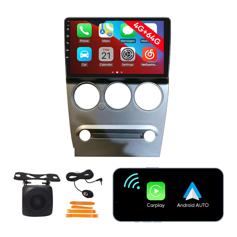 [4G 64G] Android Car Stereo FM Radio Carplay Android Auto 9