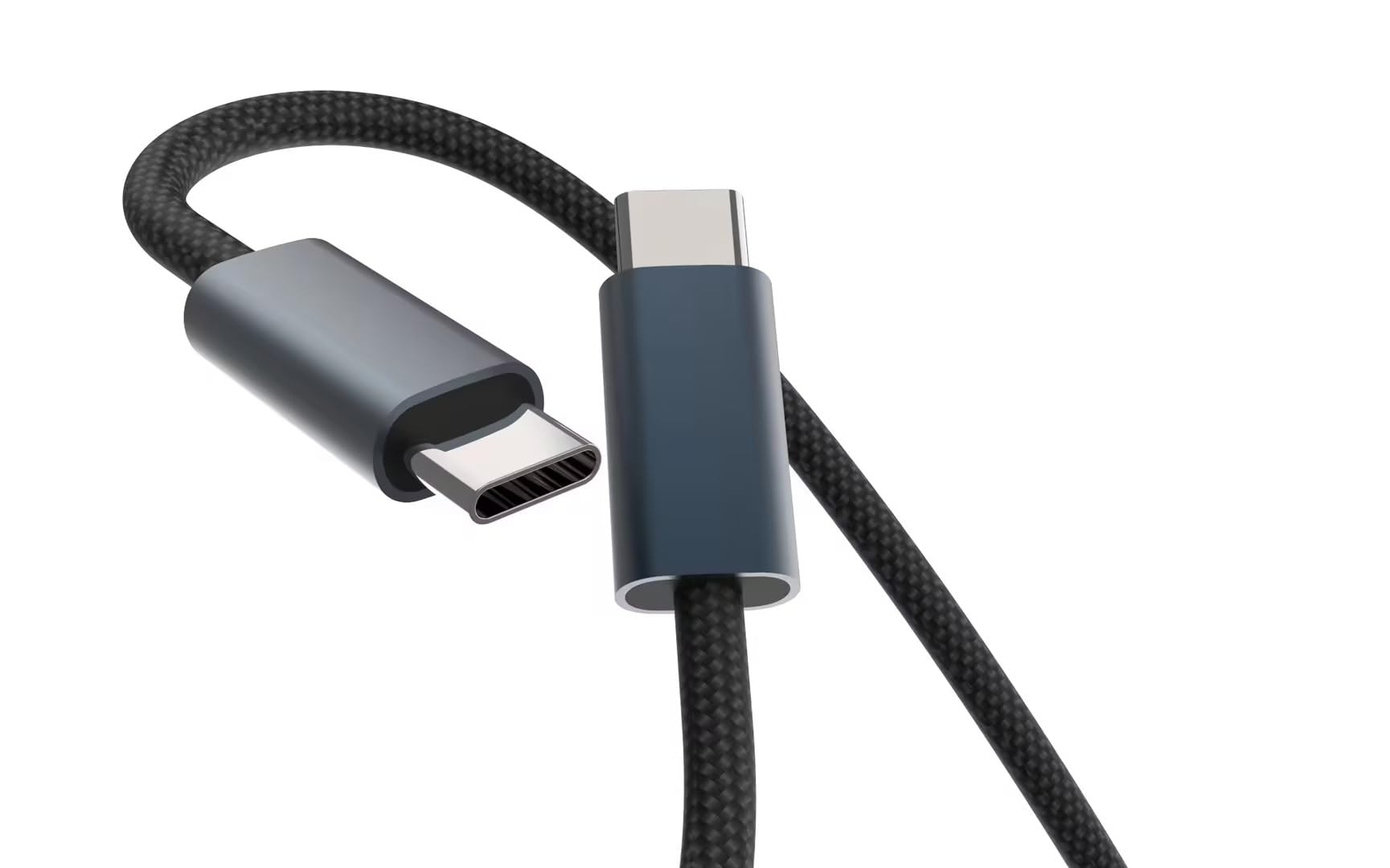 OUFUYU Cavo USB C a USB C 240W Ricarica Rapida, 1,8M Tipo C Cavo in nylon intrecciato per MacBook Air/Pro, Dell, HP, Laptop USB C, Galaxy S24 Ultra, ecc