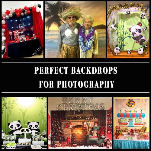 Fondo fotográfico vinilo 9x6ft studio props multicolor miniatura 6