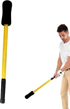 Generisch Golf Trainer Swing Aid - Swing and Positions Trainer Rod - Posture Corrector for Beginners, for Home, Garden, Indoor and Outdoor Golf Course Green Putting Exercises for Men Women