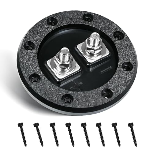 Upgrade Subwoofer Box Terminal Compatible with SMD TCR-1 Speaker Terminal - 1-Channel Heavy Duty Speaker Sub...