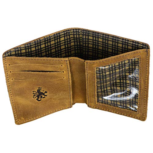 Carteira Masculina Porta Cartão Vertical em Couro