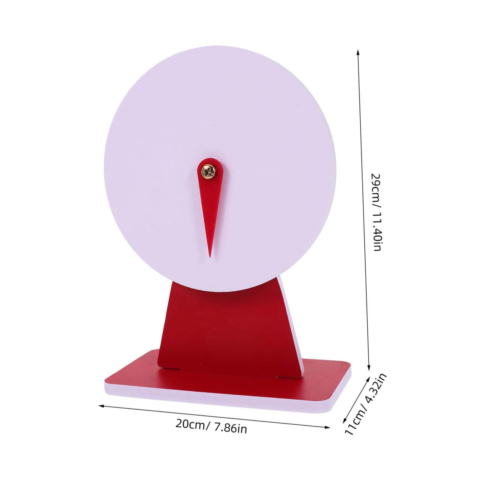 BRIGHTFUFU Diy Prize Turntable Wheel of Fortune Rotating Luck Wheel Party Game Props