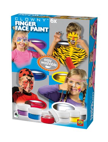 SES CreativeFinger Face Paint Cream, Multicolour
